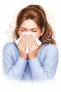 Sneezing And Sudden Movements