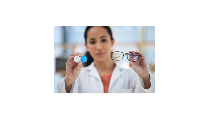 Stable Eyeglass or Contact Lens Prescription for at Least One Year