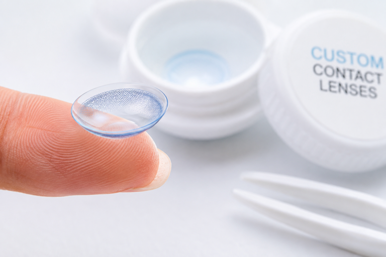 Custom Contact Lenses For Keratoconus And Irregular Cornea